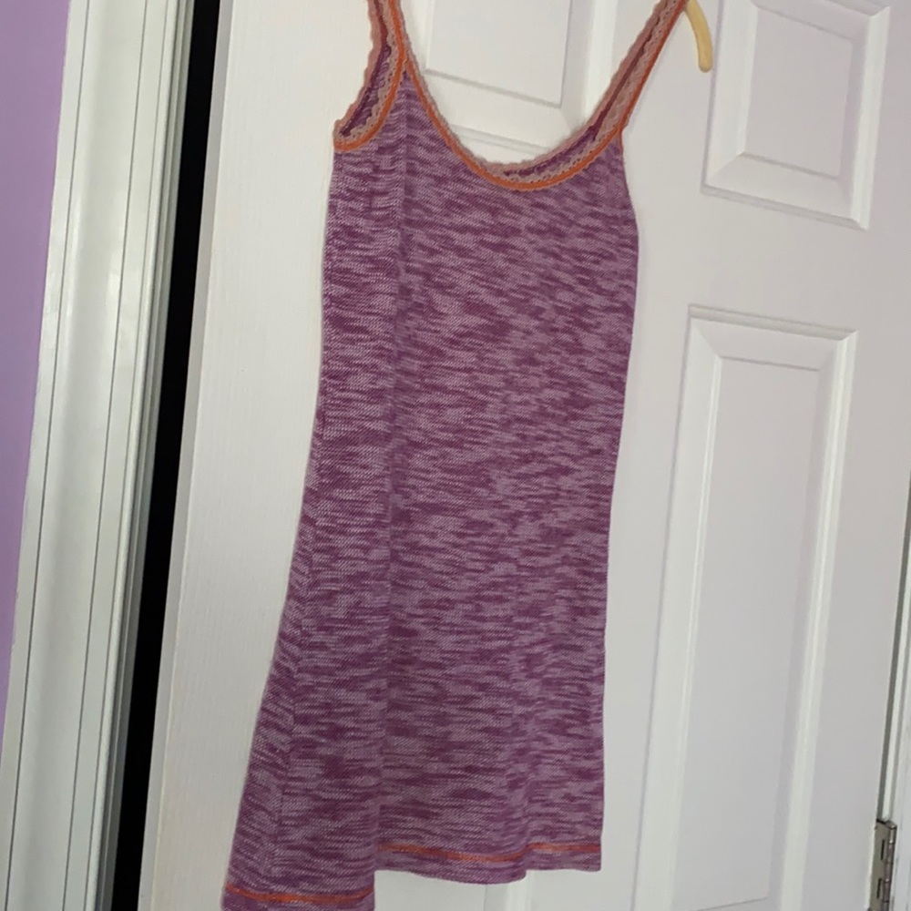 Free People purple and orange tunic